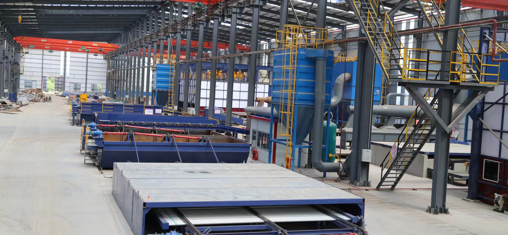 全封閉的預(yù)處理室，適用于酸洗，漂洗，助焊，酸霧收集和洗滌塔系統(tǒng)